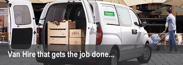 Van hire from Europcar Channel Islands